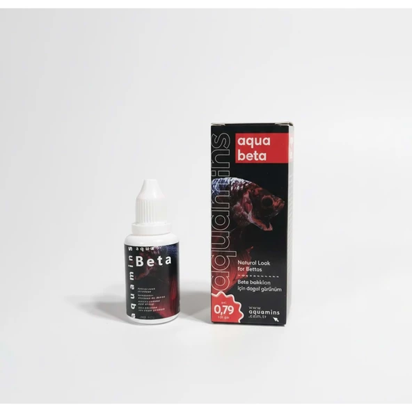 Aqua Beta Balıkları için Mineral ve Gelişim Takviyesi ürün görseli 1