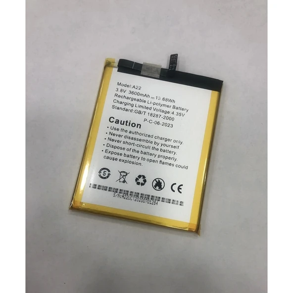 Hiking A22 Batarya 3600 Mah Pil ürün görseli 1