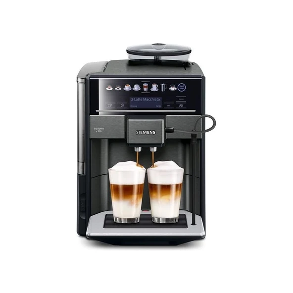 Siemens EQ6 Plus S700 TE657319RW Tam Otomatik Kahve Makinesi 1500 W Caffe Crema İçecek Türü ürün görseli 1