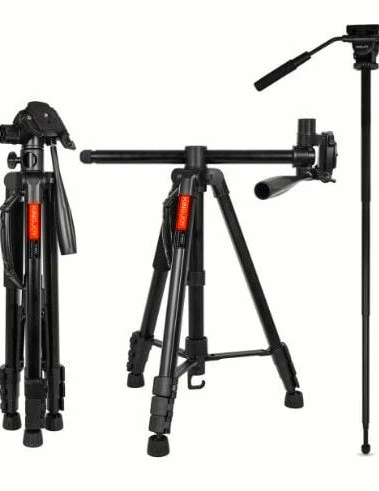 Kingjoy VT-890H Deve Boyu Tripot - Resim 3