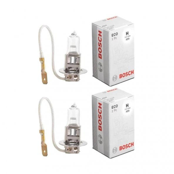 BOSCH H3 Ampul 12V Standart 55W (2 Adet) ürün görseli 1