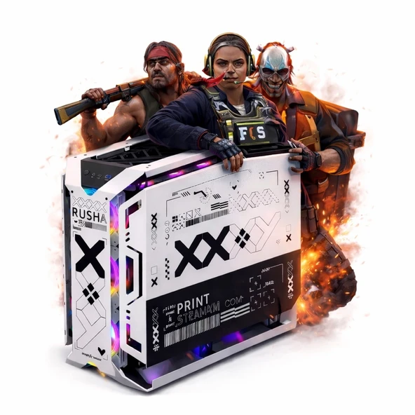 Hyper Rocket X-ERA PRO XP1C i5-14400F 16GB DDR5 RAM 1TB NVMe RTX 5070 12GB Masaüstü Oyuncu OEM Paket ürün görseli 1