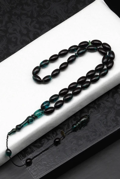 Serkan Başkan Sıkma Tesbih 6 x 10 mm Arpa Kesim - T-1779 ürün görseli 1
