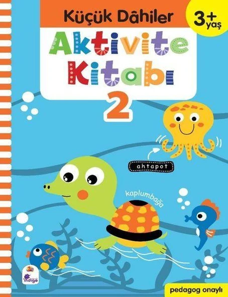 Küçük Dahiler Aktivite Kitabı 2 (3+ Yaş) ürün görseli 1