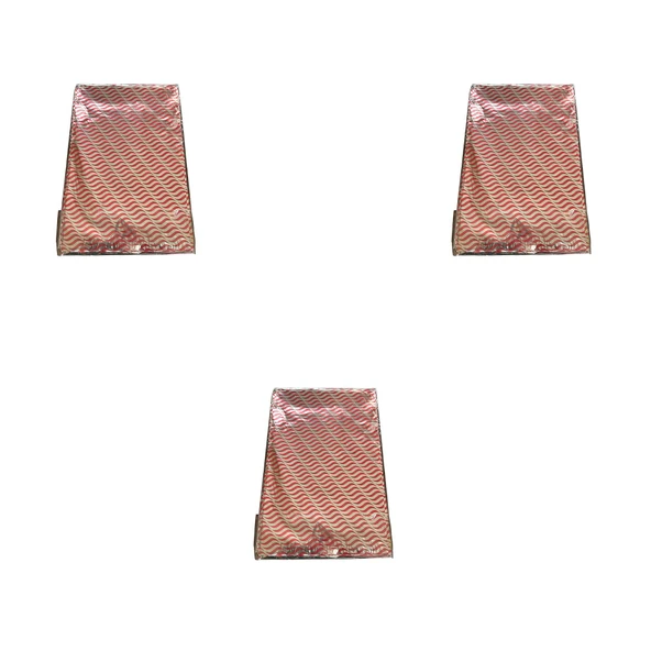 Omeyva Desenli Metalize Hediye Paketi Yapışkanlı Torba Poşet - 30x35 Cm. - 100 Adetlik 3 Paket ürün görseli 1