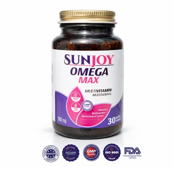 Sunjoy Omega MAX - Balık Yağı ve Multivitamin ürün görseli 1