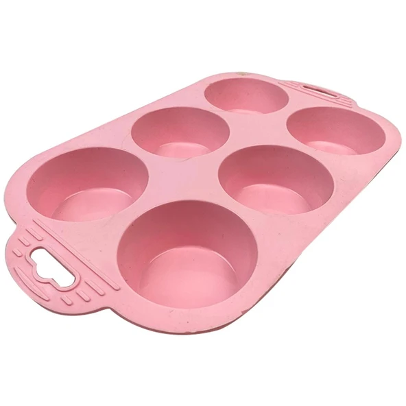 6 Bölmeli Muffin Kek Kalıbı - Resim 2