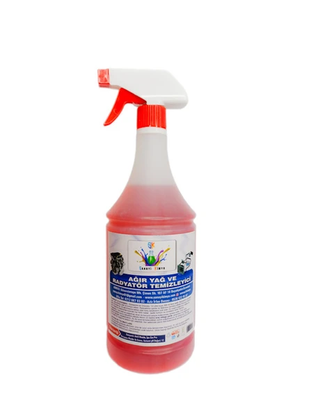 Ağır Yağ Sökücü Ve Radyatör Temizleme Ilacı 1 Litre ürün görseli 1