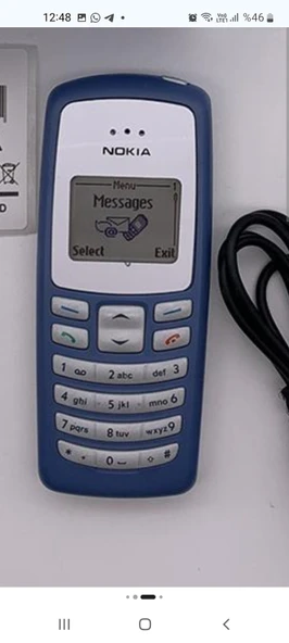 Nokia 2100 orginal telefon asker yaşlı telefonu ürün görseli 1