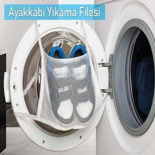 Hassas Çamaşır - Ayakkabı Yı Filesi Kapak Bağlamalı 35 x 20 cm ürün görseli 1