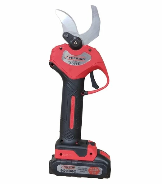 FERRİNO KIRMIZI AKÜLÜ MAKAS 4CM SENSÖRLÜ ürün görseli 1