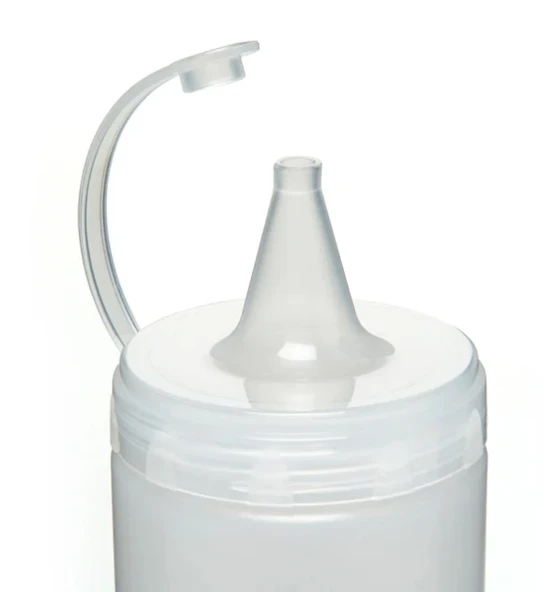 Şeffaf Sos Şişesi - 400 ML - Resim 4