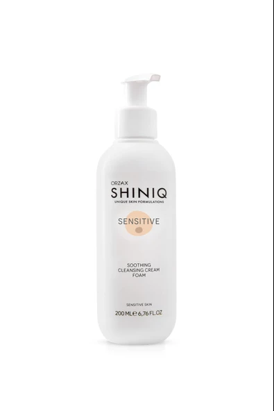 Shiniq Sensitive Soothing Cleansing Cream Foam 200 ml ürün görseli 1