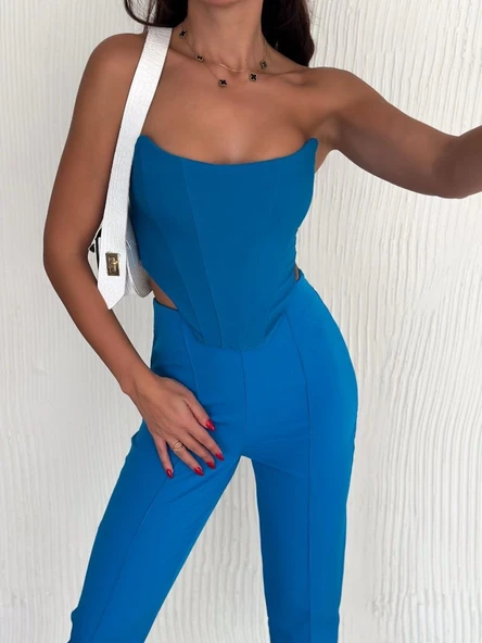 Büstiyer pantolon takım s1011 - Resim 2