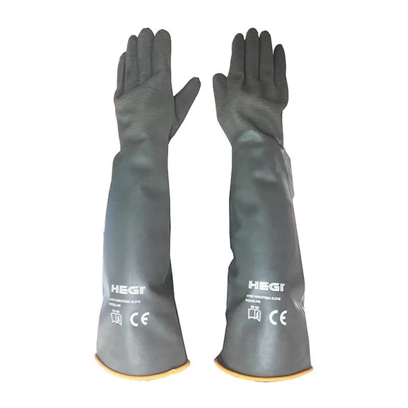Hegi HR Latex Endüstriyel Uzun Eldiven 55 cm ürün görseli 1