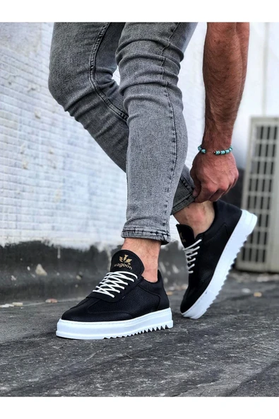 Siyah Erkek Casual Ayakkabı - Resim 3