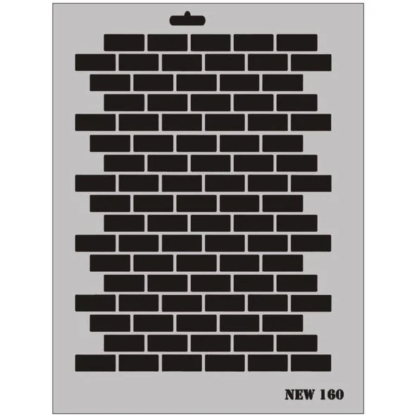 Rich New Seri N-160 Stencil 35x25 cm ürün görseli 1