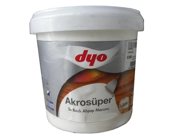 Akrosüper Ahşap Macunu 1,25 Kg ürün görseli 1