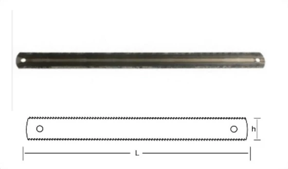 Makina Takım Testere Laması 300 mm ürün görseli 1