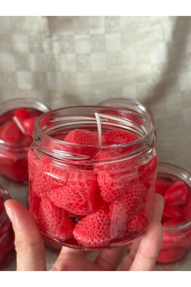 AKAS HOME Çilek Reçeli Mum ürün görseli 1