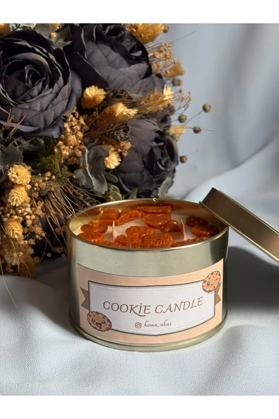 AKAS HOME Premium Cookie Candle - Resim 2