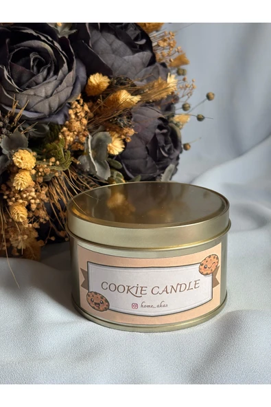 AKAS HOME Premium Cookie Candle - Resim 3