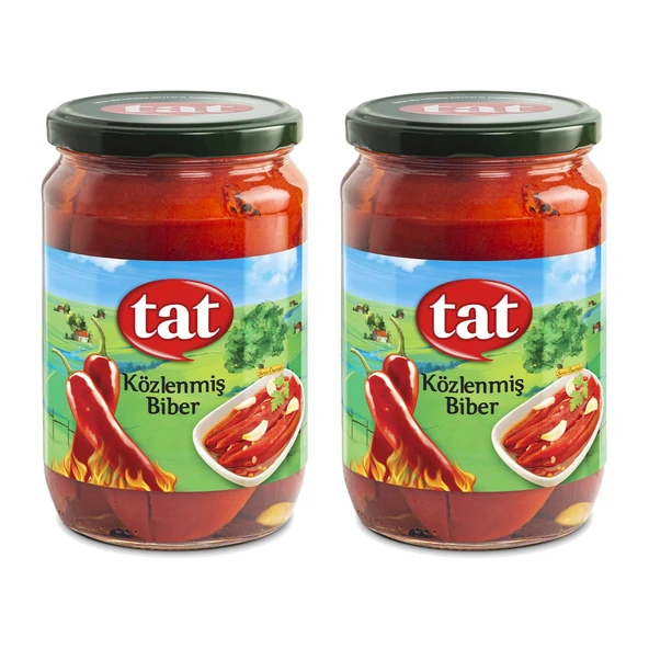 Tat Közlenmiş Biber 650 gr Cam x 2 Adet ürün görseli 1