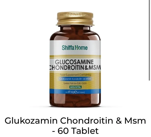 Shıffa Home Glukozamin Chondroitin MSM  60 Tablet ürün görseli 1