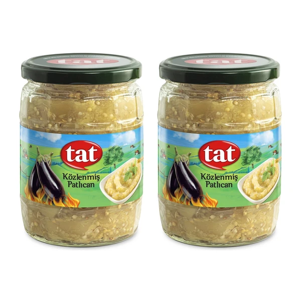 Tat Közlenmiş Patlıcan 520 gr Cam x 2 Adet ürün görseli 1