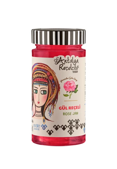 Antalya Reçelcisi Gül Reçeli 650g Yörük Seri ürün görseli 1