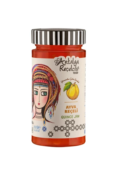 Antalya Reçelcisi Ayva Reçeli 650g Yörük Seri ürün görseli 1
