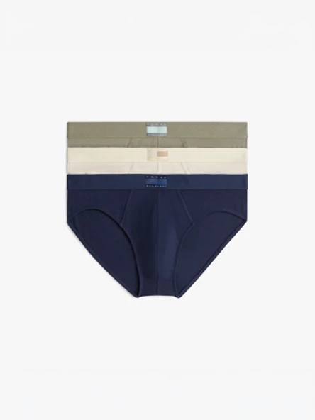 Tommy Hilfiger   3P BRIEF DTM Erkek Gri Boxer - UM0UM03855 ürün görseli 1