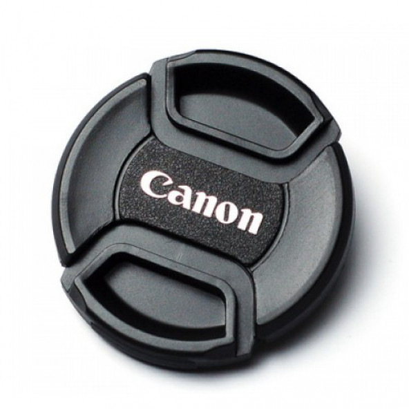 Canon Lensler için 55mm Snap On Lens Kapağı ürün görseli 1