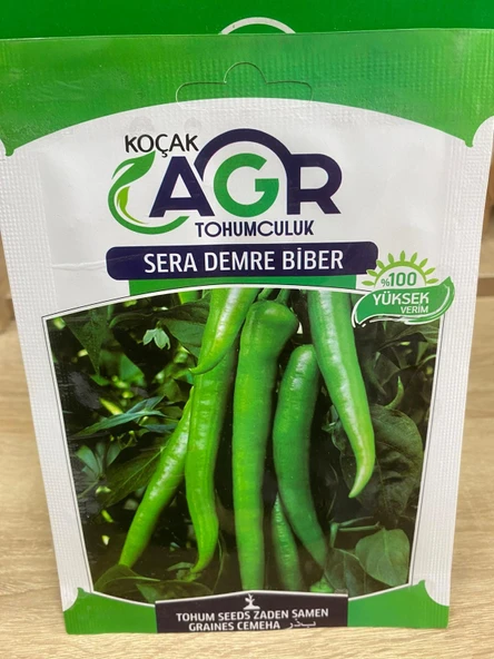 Agr  Sera Demre Biber Tohumu  5 Gr ürün görseli 1