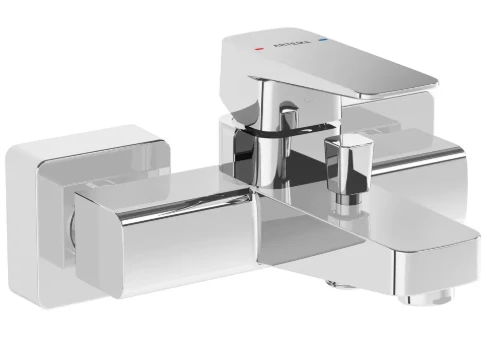Artema Root Square A42737 Banyo Bataryası, Krom ürün görseli 1
