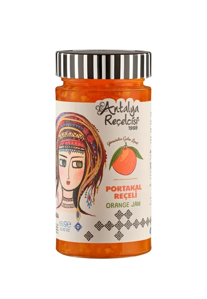 Antalya Reçelcisi Portakal Reçeli 650g Yörük Seri ürün görseli 1