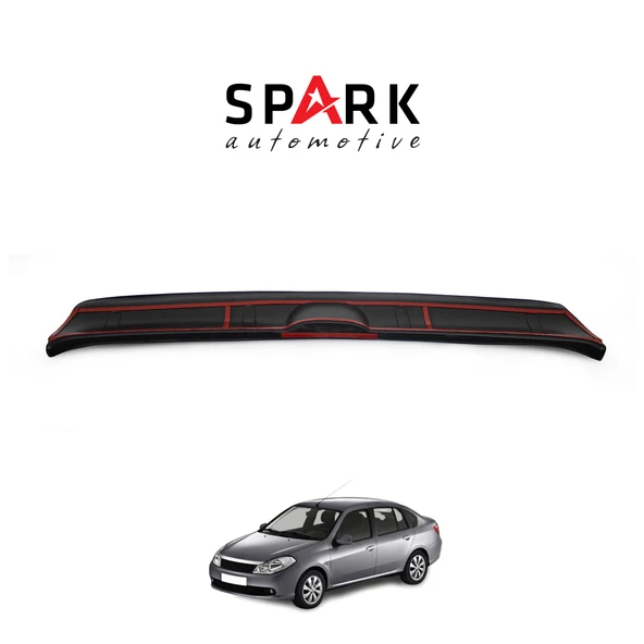 Renault Symbol 2009-2013 Yıl Aralığı Uyumlu Arka Tampon Eşiği Mat ürün görseli 1