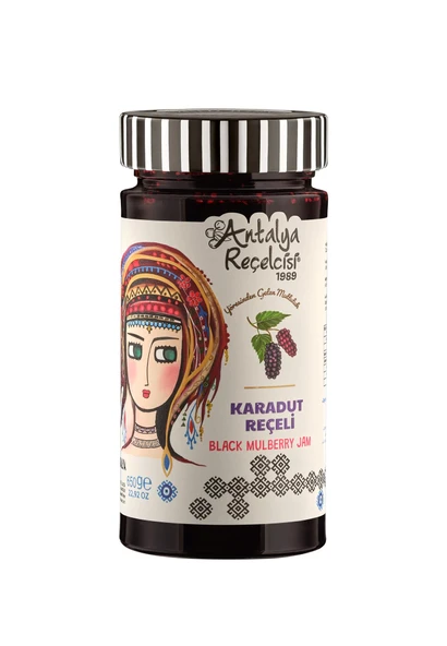 Antalya Reçelcisi Karadut Reçeli 650g Yörük Seri ürün görseli 1