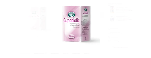 NBL GYNOBİOTİC 10 KAPSÜL ürün görseli 1