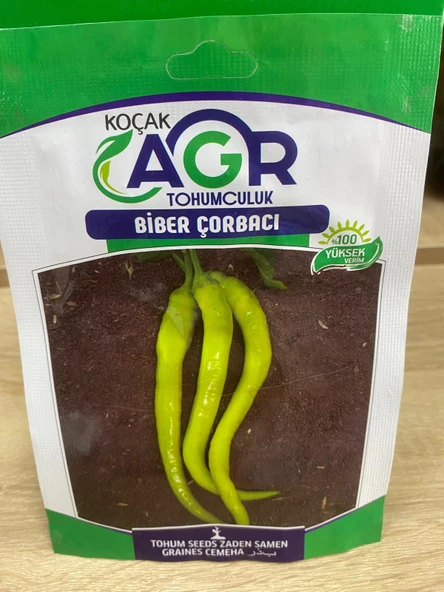 Agr  Biber Çorbacı Tohumu 5 Gr ürün görseli 1