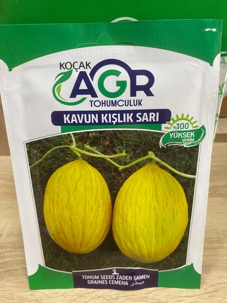 Agr Kavun Kışlık Sarı Tohumu 5 Gr ürün görseli 1