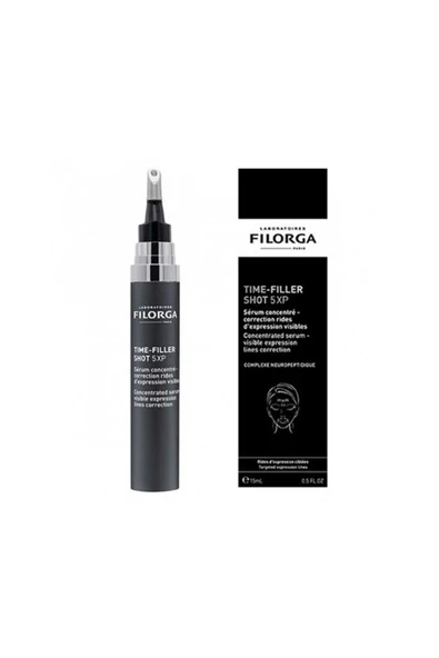 Filorga Time Filler Shot 5XP Kırışıklık ve Mimik Çizgileri İçin Lokal Uygulanan Konsantre Bakım 15ml ürün görseli 1
