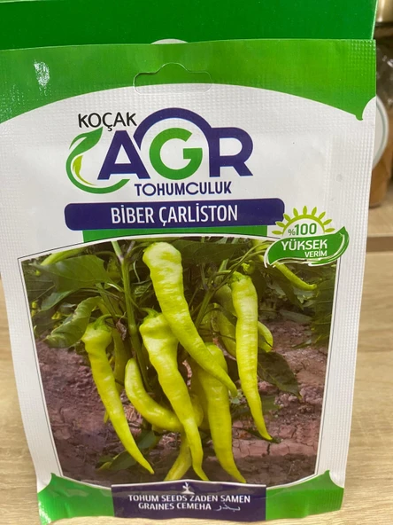 Agr  Çarliston Biber Tohumu 5 Gr ürün görseli 1