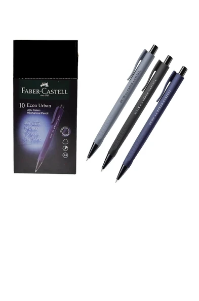 Faber-castell Econ Urban Versatil Uçlu Kalem 0.5 10 Adet 3 Renk ürün görseli 1