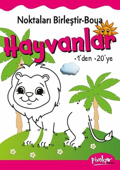 Noktaları Birleştir-Boya Hayvanlar-1’den 20’ye ürün görseli 1