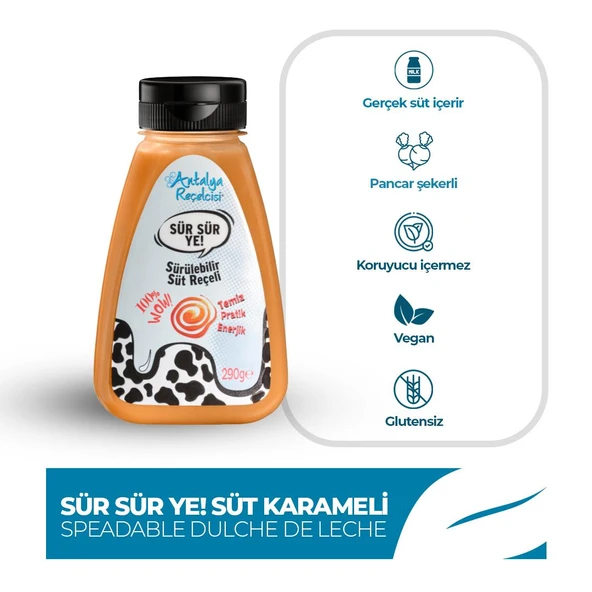 Sür Sür Ye! Süt Karameli | Antalya Reçelcisi ürün görseli 1