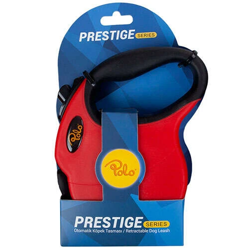 Polo Prestige Kırmızı Otomatik Tasma M 5M/20Kg ürün görseli 1