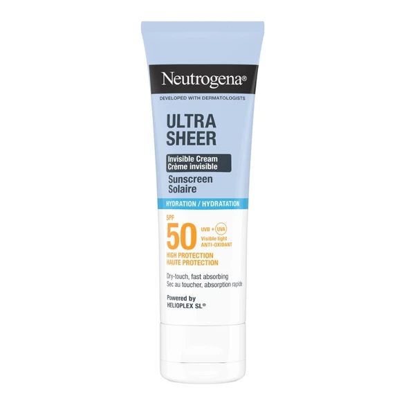 Neutrogena Ultra Sheer Nemlendirici 50SPF Güneş Koruyucu Krem 50 ml ürün görseli 1