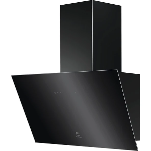 Electrolux LFV216K 300 Serisi Extractiontech 60 cm Duvar Tipi Siyah Cam Davlumbaz ürün görseli 1