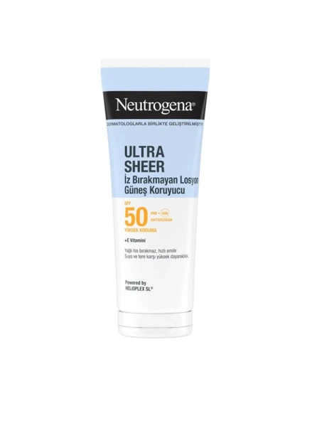 Neutrogena Ultra Sheer SPF50 Koruyucu Losyon 200 ml ürün görseli 1